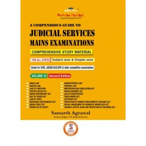 Pariksha Manthan's A Compendious Guide To Judicial Services Mains Examinations Volume 3 [JMFC-All States]  by Samarth Agrawal | Useful for Civil Judges/HJS/APO & other Competitive Exams